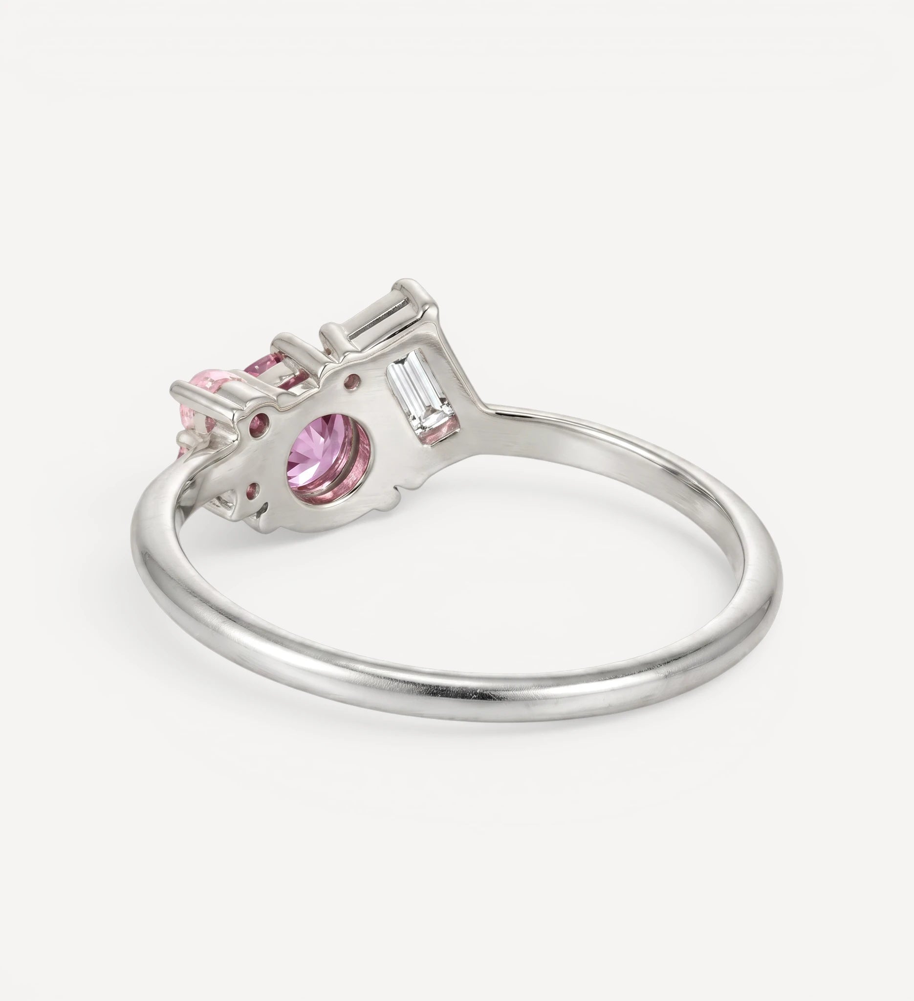 Rosa Cluster Ring | sapphire & diamond